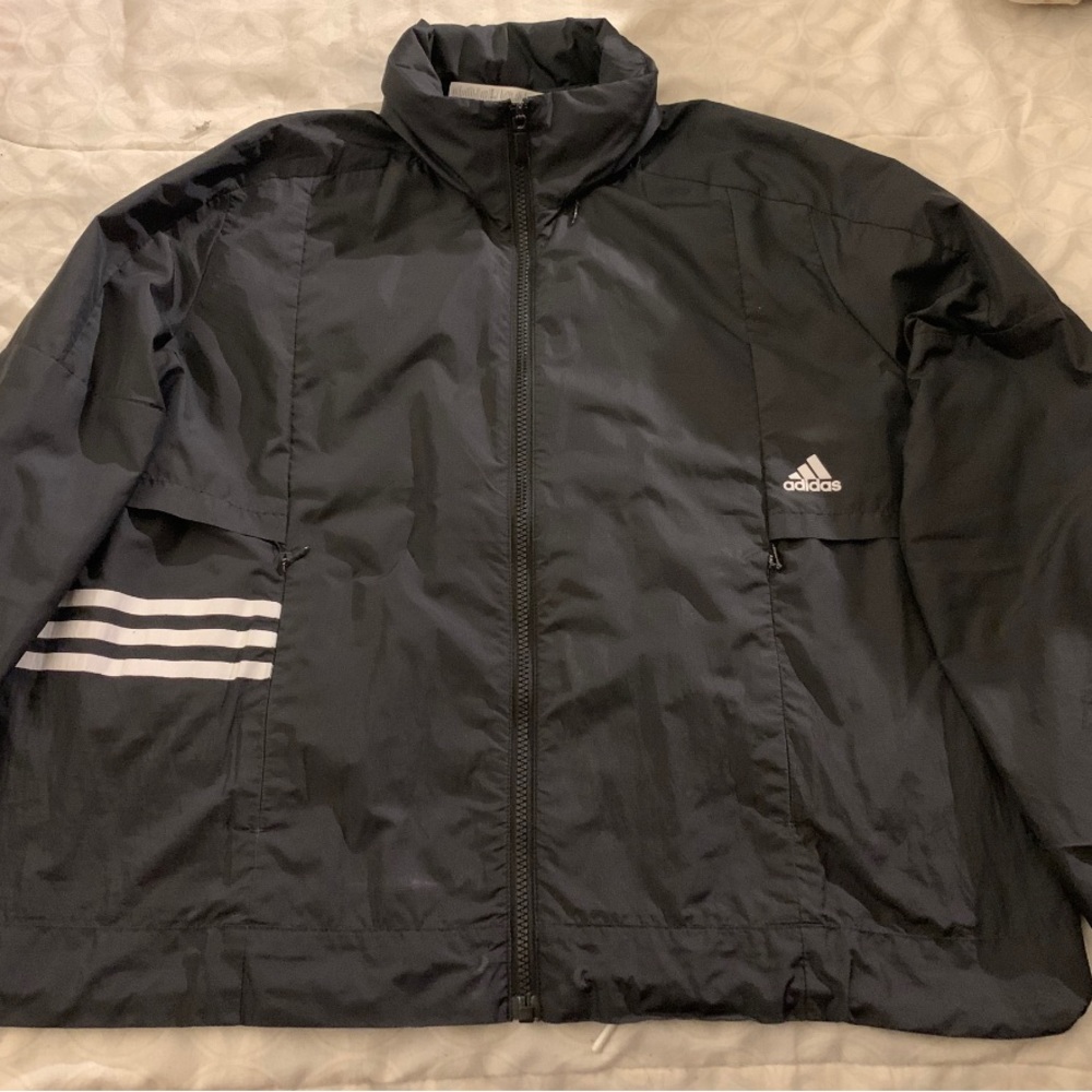 Adidas Women’s SP Black Windbreaker Jacket